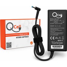 Qcell Hp Omen 16-N0000 180W 19.5V 9.23A (4.5*3.0mm) Mavi Uç  Uyumlu Adaptör