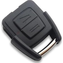 Autohan Keys Lüx Astra G, Vectra, Zafira B Için 2 Butonlu Siyah Kumanda Anahtar Kabı