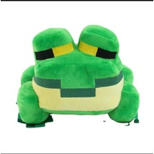 Charmer Princesses Minecraft Frog Kurbağa Ithal Peluş Oyuncak 20 cm