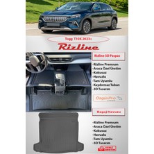 Rizline Togg T10X Premıum Paspas ve Premıum Bagaj Havuzu Set