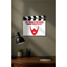 Gişe Arts Klaket Tablo / Duvar Dekoru - The Silence Of The Lambs (Kuzuların Sessizliği) V2