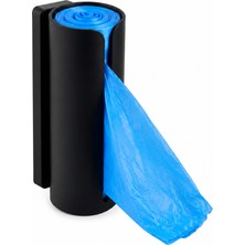 Yapı 3D 🗑️✨ Duvara Monte Çöp Poşeti Düzenleyici Sert Plastik Poşet Rulosu Askılığı Organizer 🏡