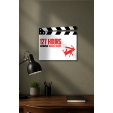 Gişe Arts Klaket Tablo / Duvar Dekoru - 127 Hours (127 Saat) V2