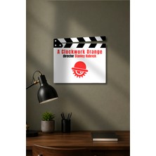 Gişe Arts Klaket Tablo / Duvar Dekoru - A Clockwork Orange (Otomatik Portakal) V2