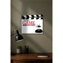 Gişe Arts Klaket Tablo / Duvar Dekoru - The Game (Oyun) V2