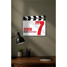 Gişe Arts Klaket Tablo / Duvar Dekoru - SE7EN (Seven 7 ) V2