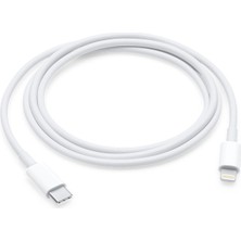 GUNKES Usb-C - Lightning Kablo 1 M  Lightning (8 Pin) Bağlantı Tipi Hızlı Şarj Destekli iPhone ve iPad Için