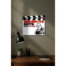 Gişe Arts Klaket Tablo / Duvar Dekoru - Sakamoto Days V2