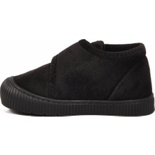 Ba & Ba Siyah Süet Unisex Çocuk Panduf 058999 P