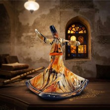 Mevlana Bazaar Semazen Dekoratif Biblo 22 cm