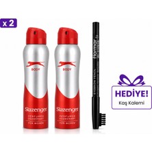  kadin slazenger deodorant x 2 150 ml güçlü etki