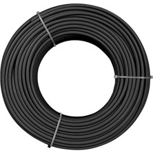 10 Metre Ünal Kablo 6 mm Solar Kablo H1Z2Z2-K Siyah (Fotovoltaik)