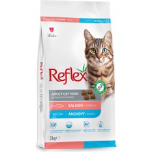 Reflex Somonlu ve Hamsili Yetişkin Kedi Maması 2 kg