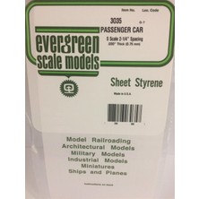 Evergreen 3035 150*300MM Konteynır Kaplama-S SCALE-0,75MM Th