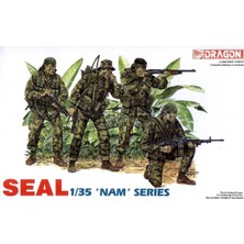 Dragon 3302 1/35 Ölçek, Amerikan Donanması, Vietnam Seal Ekibi, Plastik Model Kiti