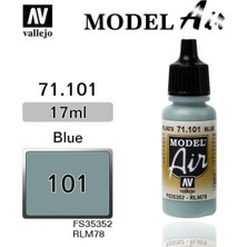 Vallejo 71101 18 Ml. Light Blue RLM78, Model Air Serisi Model Boyası