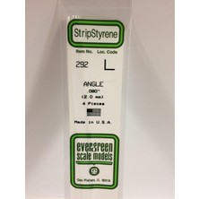 Evergreen 292 2,0*355 mm Köşebent-L CUBUK-4ADET -Beyaz