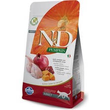 N&D Nd Pumpkin Bildircin & Nar Tahılsız Kedi Maması - 5 Kg