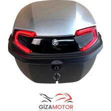 Motosiklet Çantası 33 Litre Işıklı -Sırt Dayamalı Model