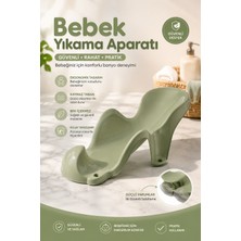 Funny Life Bebek Banyo Yıkama Aparatı Vakumlu Kaymaz Tabanlı Yenidoğan Bebek Banyo Desteği