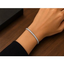 Nisma Accessories Gümüş Suyolu Çelik Bileklik