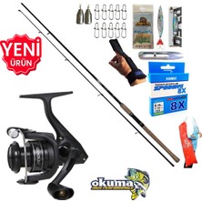 Okuma Revenger RV-4000A 240CM 15-40GR Daiko Spin Olta Takımı Seti