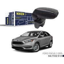 Niken Ford Focus 3 2015 Araca Özel Kol Dayama Siyah