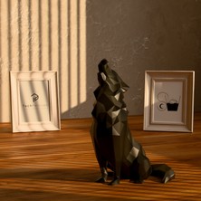 Ulukurt – Uluyan Kurt Motifli 3D Baskı Dekoratif Biblo