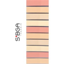 Sibga Tasarım Şeffaf Renkli Postit Post-It Post It. Kitap Ayracı Ayraç Postit Sticker Not Kağıdı 200 Yaprak