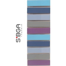 Sibga Tasarım Şeffaf Renkli Postit Post-It Post It. Kitap Ayracı Ayraç Postit Sticker Not Kağıdı 200 Yaprak