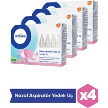 Otribebe Nazal Aspiratör Yedek Ucu 10'lu 4 Adet