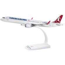 Herpa 612210 1/200 Ölçek, Thy Airbus A321 Neo, Snapfit, Sergilemeye Hazır Model Yolcu Uçağı