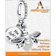 Asaf Accessory Ateş Böceği Charm Asafaccessory Gümüş
