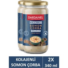 Dardanel Hazır Yemek Somon Çorba Cam Kavanoz 340 gr x 2 Adet