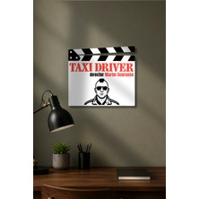 Gişe Arts Klaket Tablo / Duvar Dekoru - Taxi Driver (Taksi Şoförü) Versiyon 3