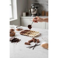 Kitchen Life 8 Farklı Çubuk Kalıp Silikon Çukalata  Kalıp Seti  Çok Amaçlı Pişirme Kalıbı