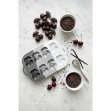 Kitchen Life Kiraz Kalıp Silikon Kek ve Kurabiye  Kalıp Seti  Çok Amaçlı Pişirme Kalıbı
