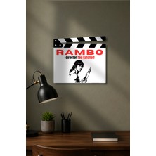 Gişe Arts Klaket Tablo / Duvar Dekoru - Rambo V2