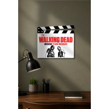 Gişe Arts Klaket Tablo / Duvar Dekoru - The Walking Dead V3