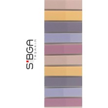 Sibga Tasarım Şeffaf Renkli Postit Post-It Post It. Kitap Ayracı Ayraç Postit Sticker Not Kağıdı 200 Yaprak