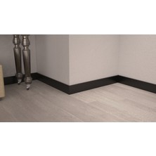 Bella Floor Pervaz Süpürgelik Mat Siyah - Floor 701 1 Boy (280 cm)
