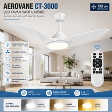 Cata CT-3000 LED Tavan Vantilatörü Uzaktan Kumandalı Yeni Kasa
