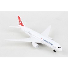 Daron 86RT-5404 Turkish Airlines Boeing B787, 12,5 Cm. Metal Gövde, Plastik Kanatlar, Sergilemeye Hazır Model Yolcu Uçağı