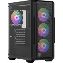 MSI MAG FORGE 151A B75 PCIE5 II Temperli Cam 6 x120mm Auto RGB Fan 750W Bronz  ATX Gaming Bilgisayar Kasası