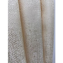Nivemes Home Nivemeshome Nevra V-401 Gold 1/3 Pileli Fon Perde Apm