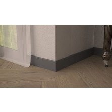 Bella Floor Pervaz Süpürgelik Saten Antrasit - Floor 702 1 Boy (280 cm)
