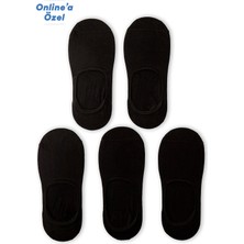 Kiğılı 5'li Pamuklu Esnek Loafer Çorap Seti