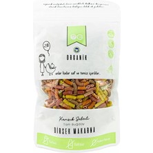 Die Grup Og Natural Organik Karışık Sebzeli Tam Buğday Dirsek Makarna 200 gr
