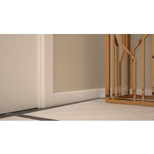 Bella Floor Rumeli Süpürgelik Lake Beyaz - Floor 800 1 Boy (280 cm)