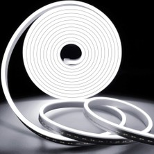 Wow Neon Hortum Işık Beyaz LED Şerit Aydınlatma 220 Volt Suya Dayanıklı Özelli